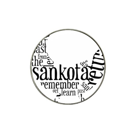 Sankofashirt Golf Ball Marker 10 Pack (for Hat Clip) from ArtsNow.com Front