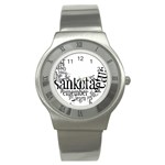 Sankofashirt Stainless Steel Watch (Slim)