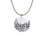 Sankofashirt Button Necklace