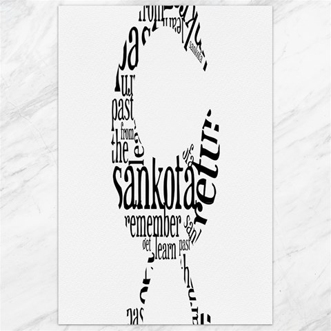 Sankofashirt Canvas 24  x 36  (Unframed) from ArtsNow.com 23.35 x34.74  Canvas - 1
