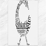 Sankofashirt Canvas 24  x 36  (Unframed)