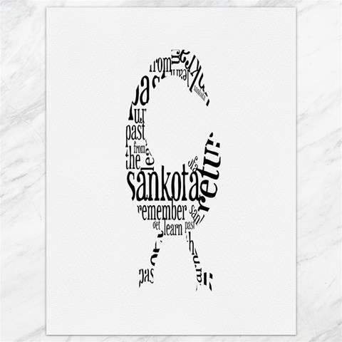 Sankofashirt Canvas 36  x 48  (Unframed) from ArtsNow.com 35.26 x46.15  Canvas - 1