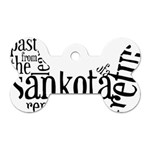 Sankofashirt Dog Tag Bone (One Sided)