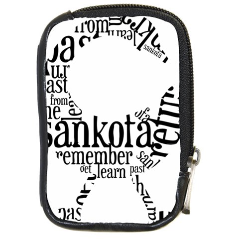 Sankofashirt Compact Camera Leather Case from ArtsNow.com Front