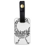 Sankofashirt Luggage Tag (One Side)