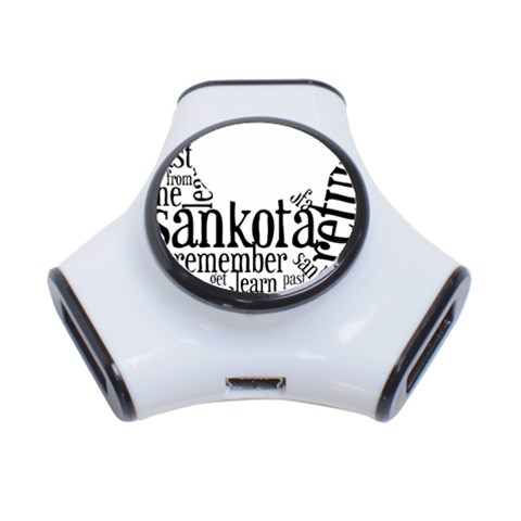 Sankofashirt 3 Port USB Hub from ArtsNow.com Front