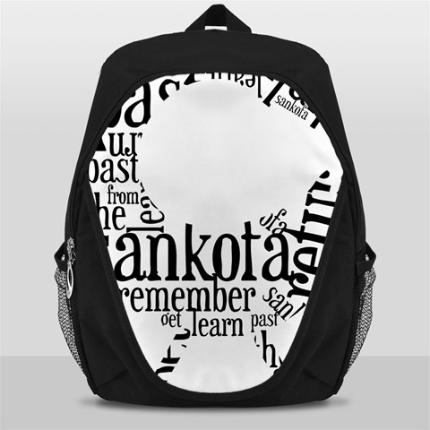 Sankofashirt Backpack Bag from ArtsNow.com Front