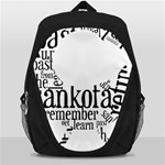 Sankofashirt Backpack Bag