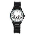 Sankofashirt Sport Metal Watch (Black)