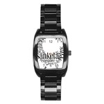 Sankofashirt Stainless Steel Barrel Watch