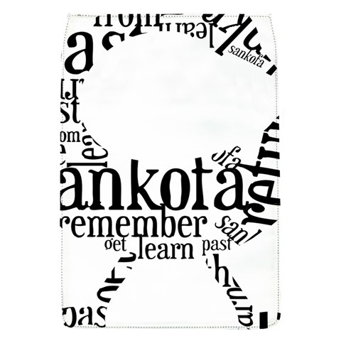 Sankofashirt Removable Flap Cover (Small) from ArtsNow.com Front