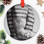 FORNASETTI ART CHRISTMAS ORNAMENT Ornament (Round)