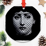 FORNASETTI ART CHRISTMAS ORNAMENT Ornament (Round)