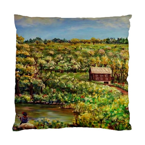 Tenant House In Summer By Ave Hurley   Cushion Case (Two Sides) from ArtsNow.com Front