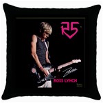 ROSS LYNCH R5 THROW PILLOW CASE Throw Pillow Case (Black)