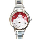 BIG HERO 6 ROUND ITALIAN CHARM WATCH Round Italian Charm Watch