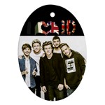 ONE DIRECTION OVAL CHRISTMAS ORNAMENT Ornament (Oval)