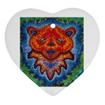 06b-OrangecrushBearf Ornament (Heart)