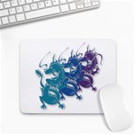 Colored Dragons Small Mousepad