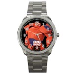 BIG HERO 6 ROUND SPORTS WATCH Sport Metal Watch