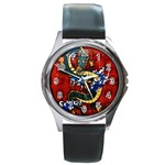 Dragon Round Metal Watch