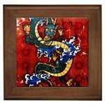 Dragon Framed Tile