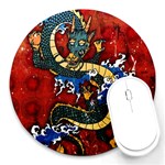 Dragon Round Mousepad