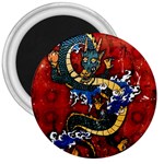 Dragon 3  Magnet