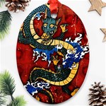 Dragon Ornament (Oval)