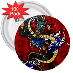 Dragon 3  Button (100 pack)