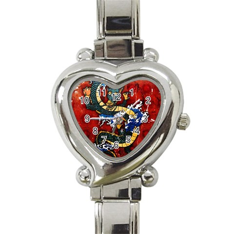 Dragon Heart Italian Charm Watch from ArtsNow.com Front