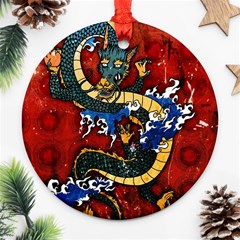 Dragon Round Ornament (Two Sides) from ArtsNow.com Back