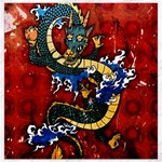 Dragon Canvas 16  x 16 