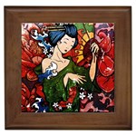 Geisha Framed Tile