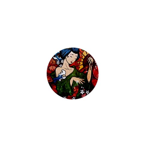Geisha 1  Mini Magnet from ArtsNow.com Front