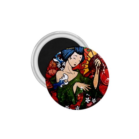 Geisha 1.75  Magnet from ArtsNow.com Front