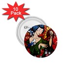 Geisha 1.75  Button (10 pack) 