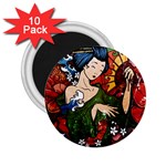 Geisha 2.25  Magnet (10 pack)