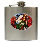 Geisha Hip Flask (6 oz)