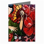 Geisha Greeting Card