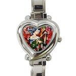 Geisha Heart Italian Charm Watch