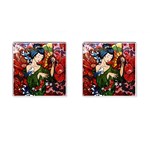 Geisha Cufflinks (Square)