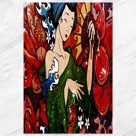 Geisha Canvas 12  x 18  from ArtsNow.com 11.88 x17.36  Canvas - 1