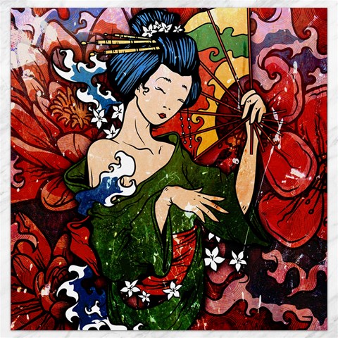 Geisha Canvas 16  x 16  from ArtsNow.com 15.2 x15.41  Canvas - 1