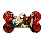 Geisha Dog Tag Bone (Two Sides)