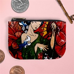 Geisha Mini Coin Purse from ArtsNow.com Front