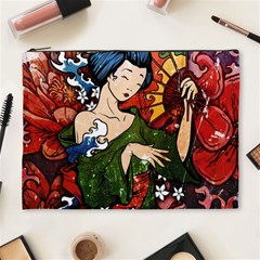 Geisha Cosmetic Bag (XL) from ArtsNow.com Front