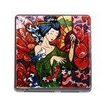 Geisha Memory Card Reader with Storage (Square)
