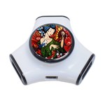 Geisha 3-Port USB Hub