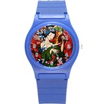 Geisha Round Plastic Sport Watch Small